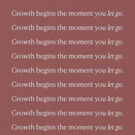 Growth begins the moment you let go #happiness #positivity #journaling #healing #empowerment #rewireyourbrain #positivethinking #selfcareritual #positivemindset #change Letting Go Exercises, Positivity Journaling, Journaling Healing, Positive Mindset, Let Go, Positive Thinking, Letting Go, Healing, In This Moment