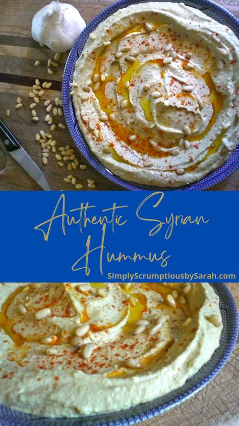 Egyptian Hummus Recipe, Authentic Greek Hummus, Authentic Hummus Recipe Middle East, Persian Hummus Recipes, Syrian Recipes Arabic Food, Indian Hummus Recipe, Isreali Dinner Recipes, Egyptian Hummus, Middle Eastern Hummus Recipe