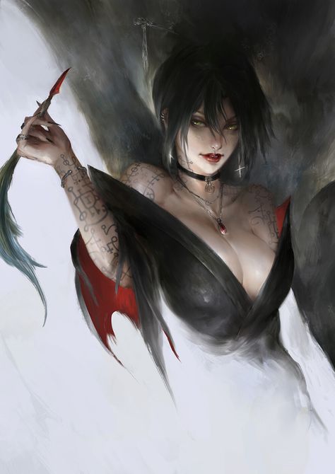 Vampire Masquerade, Female Vampire, Vampire Art, 다크 판타지, Dungeons And Dragons Characters, Fantasy Concept Art, Arte Fantasy, Aragon, Female Character Design