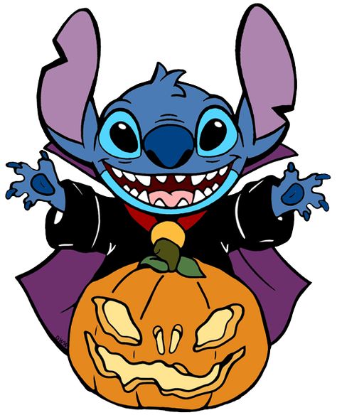 Disney Halloween Characters, Stitch Coloring Pages, Alien Halloween, Circus Characters, Stitch Halloween, Lilo And Stitch Drawings, Halloween Characters, Halloween Pumpkin Designs, Halloween Clips