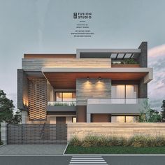 Front House Lighting, Front House Lights, Small House Art, Design For Small House, 3d Front Elevation, Small House Design Architecture, Front Elevation Design, Jagjit Singh, 2 Storey House Design