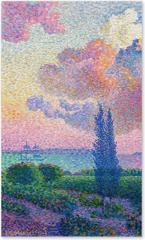 Pointalism Art, Kunst Inspo, Color Theory Art, Stippling Art, Rennaissance Art, Art Folder, Impressionism Painting, Impressionism Art, Romantic Art