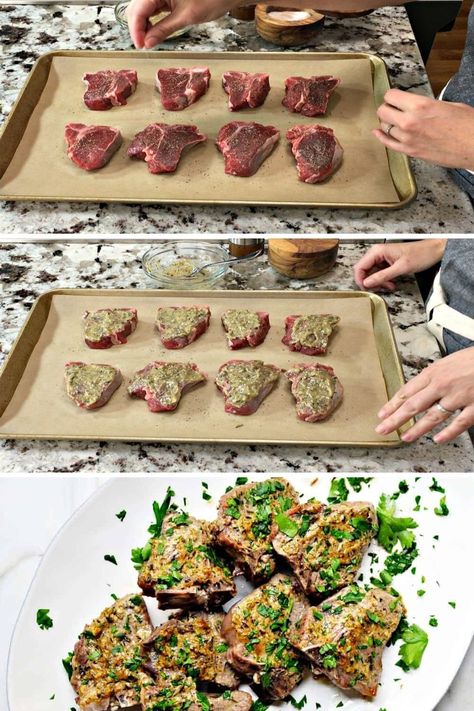 Roasted Lamb Loin Chops, Breaded Lamb Chops, Lamb In Oven Recipes, Easy Lamb Chop Recipes Pan Seared, Cooking Lamb Chops In The Oven, Lamb Chop Appetizers For Party, Italian Lamb Chops, Baked Lamb Loin Chops Oven, Mediterranean Lamb Chops