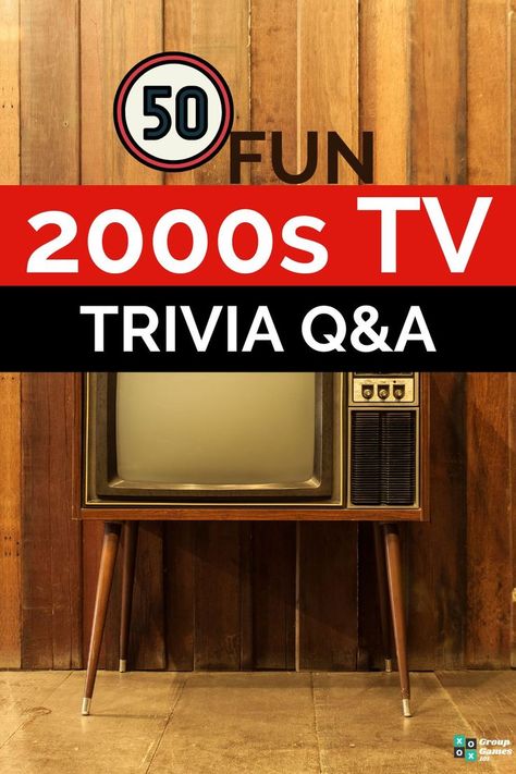 50 Fun 2000s TV Trivia Questions and Answers Trivia Questions For Adults, Easter Trivia, 2000s Tv Shows, Tv Trivia, Fun Trivia Questions, Trivia Quizzes, Trivia Questions And Answers, Trivia Night, Night Snacks