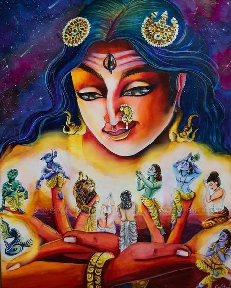 Maa Lalita Tripura Sundari, Lalita Tripura Sundari, Tripura Sundari, Goddess Kali Images, Ancient Indian Art, Mother Kali, Saraswati Goddess, Shakti Goddess, Drawing People Faces