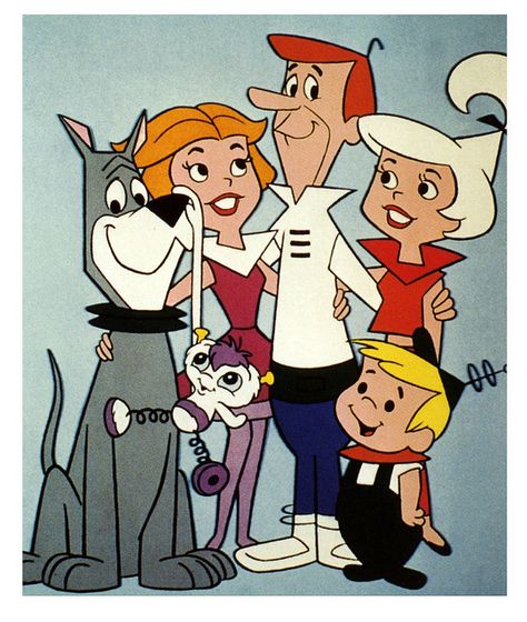 The Jetsons:how they fired our imagination!  Talking across distances over TV? Amazing.  Was way before its time! Elroy Jetson, Nostalgia Cartoons, Cartoons Pictures, Tv Watching, Vintage Cartoons, Hanna Barbera Cartoons, Old School Cartoons, School Cartoon, The Jetsons