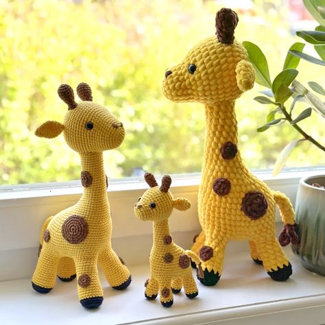 giraffe crochet pattern Giraffe Knitting Pattern Free, Girrafe Crochet Free Pattern, Crochet Amigurumi Giraffe Free Patterns, Free Crochet Pattern Giraffe, Giraffe Crochet Pattern Free, Crochet Giraffe Free Pattern, Crochet Patterns Quick, Crochet Jungle Animals, Giraffe Haken