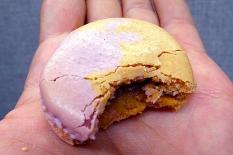 It’s Peanut Butta Jelly Time! PB&J Macarons! – The Macaron Mafia Pb&j Macarons, Le Macaron, Stop Thinking, Pavlova, Sacramento, 15 Minutes, Macarons, Jelly, Sweet Treats