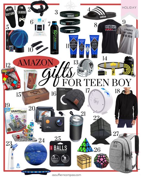 Finding Christmas Gifts For Teen Boys in 2020 is a challenge. Check out this ultimate gift guide for teenagers with all gifts under $100 and many gifts under $20 and gifts under $50. These gift ideas will show you know what's cool and will keep you on budget. Teen Guy Gifts For Christmas, Teen Gifts Boys, Gifts For Boys 8-10, Teenager Christmas Gifts, Boys Gifts Ideas, Teen Boy Gift Ideas, Christmas Gifts For Teen Boys, Teen Guy Gifts, Guy Gift Ideas