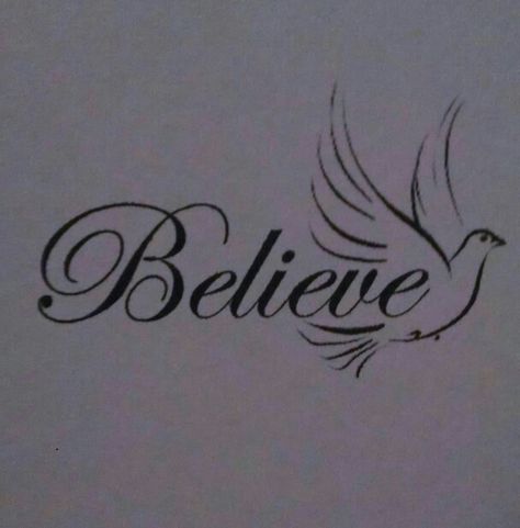 Believe Tattoo Fonts, Believe Tattoos For Women, Believe Tattoo Design, Believe Wrist Tattoo, Believe Tattoo, Believe Tattoos, Realistic Rose Tattoo, Tiny Wrist Tattoos, Card Tattoo Designs