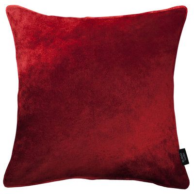 Made from a thick, plush, plain luxurious fabric with a short dense pile to create a shiny velour texture. Perfect products for creating a modern, contemporary look and also sit well with the traditional or royal decor to add a touch of high-quality, luxurious style to any room. Color: Red, Size: 23.62" x 15.75" | McalisterTextiles Shiny Rectangular Velvet Pillow Cover Velvet in Red, Size 23.62 H x 15.75 W x 1.0 D in | Wayfair Royal Decor, Traditional Cushions, Teal Cushions, Purple Cushions, Checked Cushions, Plain Cushions, Orange Cushions, Yellow Cushions, Geometric Cushions