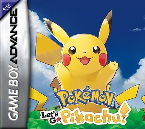 portada para rom Pikachu Pikachu, Gameboy Advance, Game Boy Advance, Letting Go, Pikachu, Pokemon, Let It Be, Fictional Characters, Art