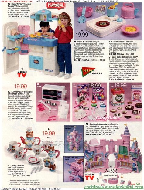 Noughties Nostalgia, 90s Things, 2000 Toys, Kids Catalogs, Core Memory, Cooking Toys, Toy Catalogs, 2000s Nostalgia, 90s Toys