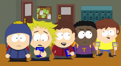 Craig's Gang Token South Park, Matt Stone Trey Parker, Jimmy Valmer, Clyde Donovan, Tweek Tweak, Boyfriend Scenarios, Craig South Park, Trey Parker, Atlantis The Lost Empire