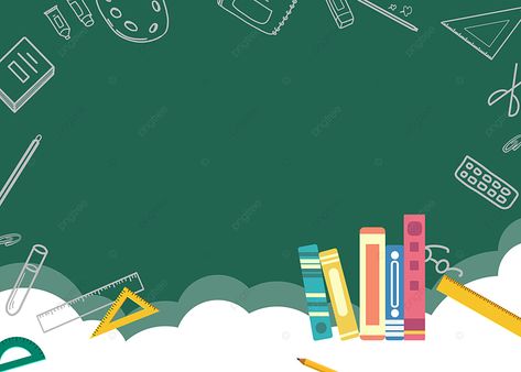 Simple Landscape Background, Educational Background Design Landscape, Tle Backgrounds Subject, Simple Background Landscape, Background Landscape Aesthetic, Teachers Day Background, Background Images Landscape, Learning Background, Landscape Boarders