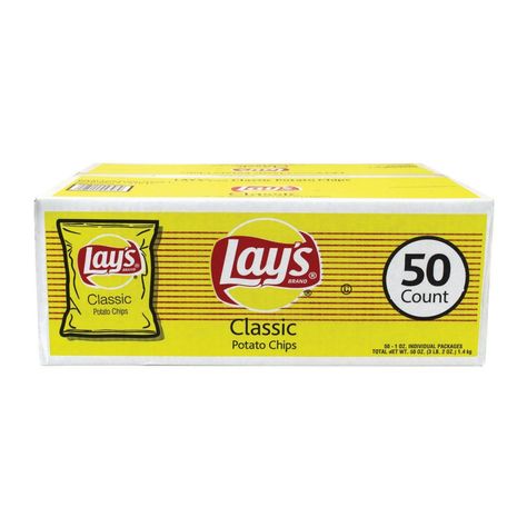 The perfectly crispy chip that has been America's favorite snack for more than 75 years. Wherever celebrations and good times happen, the LAY'S brand will be there. With flavors almost as rich as our history, we have a chip or crisp flavor guaranteed to bring a smile on your face. Lays Classic potato chips are the perfect snack for any occasion. Provide the perfect portion size and classic taste to keep your customers, colleages, and family happy. From store shelves, to the pantry, to the lunch Papas Lays, Close Up Toothpaste, Lays Chips, Lays Potato Chips, Portion Size, Crispy Chips, My Little Pony Birthday Party, Little Pony Birthday Party, Frito Lay