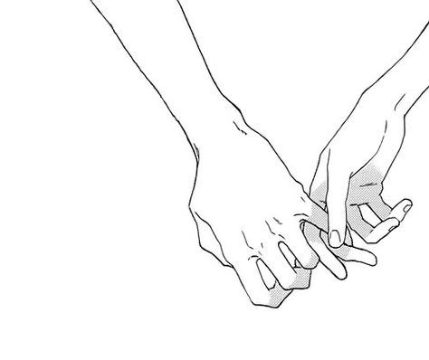 Barely holding hands, pose reference. Holding Hands Drawing, 심플한 그림, Anime Hands, Couple Holding Hands, Hand Drawing Reference, Hand Reference, 캐릭터 드로잉, Drawing Base, Drawing Poses