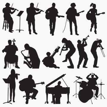 accompanist,accordionist,artist,bagpiper,band,celloist,concert,drummer,flutist,guitarist,harpist,illustration,image,instrument,music,orchestra,outline,people,performance,performer,pianist,play,saxophonist,silhouette,sound,trumpeter,vector,violinist,violoncellist,people vector,music vector,silhouette vector,play vector,man silhouette Music Silhouette, Flying Bird Silhouette, House Silhouette, Music Waves, Brush Background, Music Festival Poster, City Silhouette, Music Playing, Silhouette Illustration