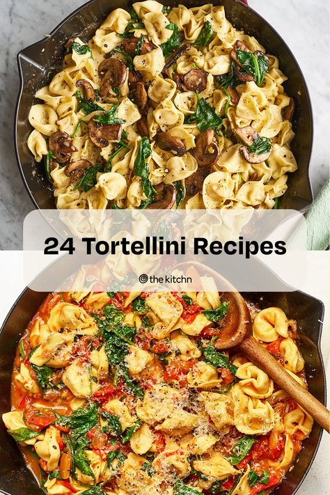 Learn to go beyond jarred sauce with these inspiring ways to turn a bag of frozen tortellini into an easy family-friendly dinner. Frozen Tortilini Recipes, Tortellini Pasta Bake Recipes, Easy Frozen Tortellini Recipes, What To Do With Tortellini, Frozen Tortellini Recipes Crockpot, Tortolini Recipes, Tortellini Recipes Crockpot, Easy Tortellini Recipes, Frozen Tortellini