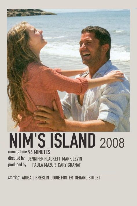 Nims Island Movie Poster, Tv Journal, Nims Island, Nostalgic Movies, Movie Suggestions, Island Movies, Wanted Movie, Harry Outfits, Minimalistic Poster