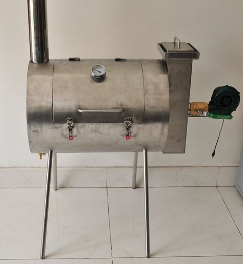 D.I.Y. Wood Pellet Burner to Turn Offset to Automatic Pit - The BBQ BRETHREN FORUMS. Ooni Pizza Oven, Pellet Burner, Ooni Pizza, Bbq Grill Smoker, Lump Charcoal, Charcoal Smoker, Pellet Smoker, Pellet Smokers, Offset Smoker