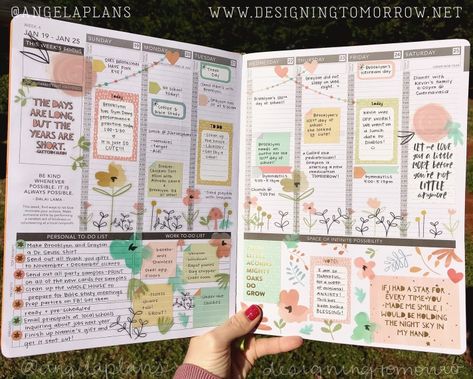 Passion Planner Ideas and Inspiration for gorgeous decorative spreads! Callie Danielle Planner Ideas, Passion Planner Ideas, Planner Spread Inspiration, Christian Planner, Creative Planner, Passion Planner, Cute Planner, Planner Spread, Planner Decorating