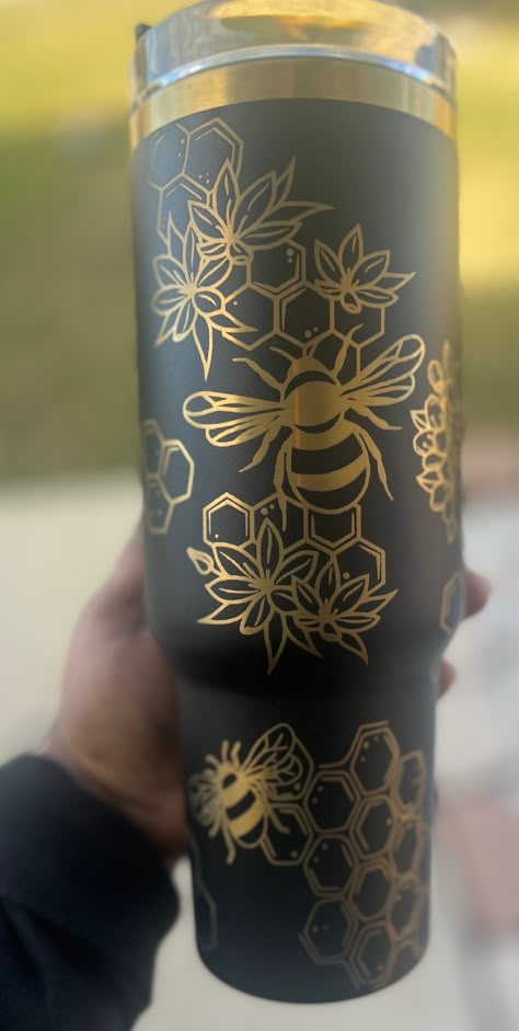 This listing is for 1 personalized 40 oz tumbler. Depending on what was chosen it will either be laser engraved or blank.  Each 40oz comes with a screw on lid  and a straw. Please choose Brumate, Gold Plated, or Matte : one sided, 2 sided, or full wrap.  This item is handmade and  can be replicated and made alike.  Great for wedding parties, teachers gifts, or sports teams just to name a few. **CARE INSTRUCTIONS** -- Not Dishwasher safe and please do not sit in still water -- Hand wash ONLY  -- Not microwave safe -- Do not use abrasive cleaners  no refunds on personalized items Names On Tumblers, Tumbler Engraving Ideas, Laser Engraved Cups, Laser Engraved Tumblers, Wedding Tumblers Ideas, Engraved Tumbler Ideas, Sublimation Cup Ideas, Engraved Projects, Laser Engraving Ideas