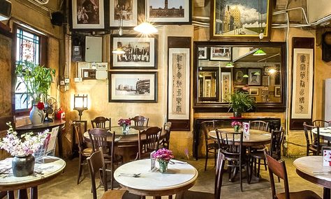 Vintage Cafe Design, China Cafe, Chinese Cafe, Petaling Street, Dessert House, Asian Interior, Interior Design Presentation, Vintage Interior Design, Cafe House