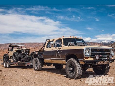 1979 Dodge Crew Cab - Crawler Hauler Photo & Image Gallery Dodge Ram Crew Cab, Jacked Trucks, Dodge Pickup Trucks, Old Dodge Trucks, The Big Three, Dodge Pickup, Dodge Cummins, Truck Yeah, Dodge Trucks Ram