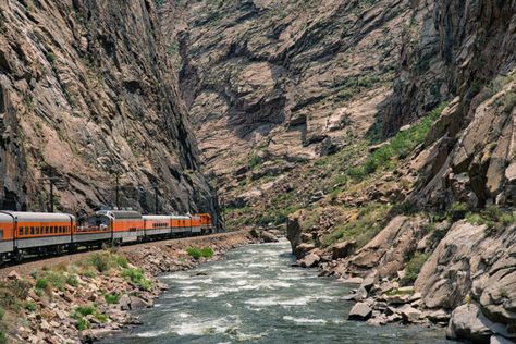 Royal Gorge Train, Train Rides In Colorado, Leadville Colorado, California Zephyr, Royal Gorge, Road Trip To Colorado, Colorado Summer, Train Ride, Train Journey