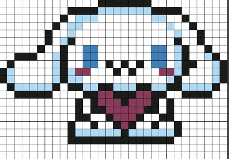 Unlock Your Artistic Potential with Graph Paper Art Techniques Pixel Sanrio Art, Pixel Art Grid Sanrio, Minecraft Pixel Art Templates Easy, Pixel Art Pattern Sanrio, Pixel Art Ideas 32x32, Sanrio Pixel Art Grid, Anime Pixel Art Grid Easy, Pixel Anime Art, Pixel Art With Grid