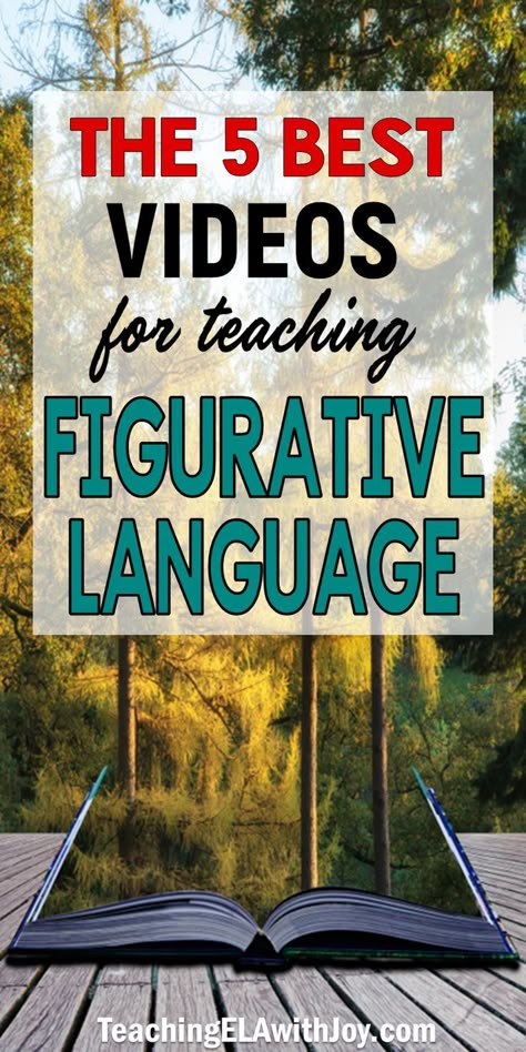 Figurative Language Activity, Teaching Figurative Language, Middle School Language Arts, Ela Classroom, Language Arts Classroom, Middle School Reading, 4th Grade Reading, Teaching Ela, Teaching Language Arts