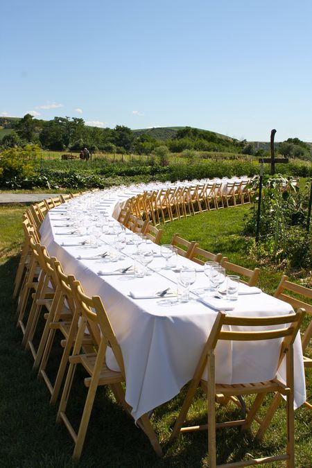 Long Table Dinner, Outstanding In The Field, Dinner Outside, Farm Dinner, Outdoor Meals, South African Weddings, Tables Set, Country Living Magazine, Dinner Inspiration