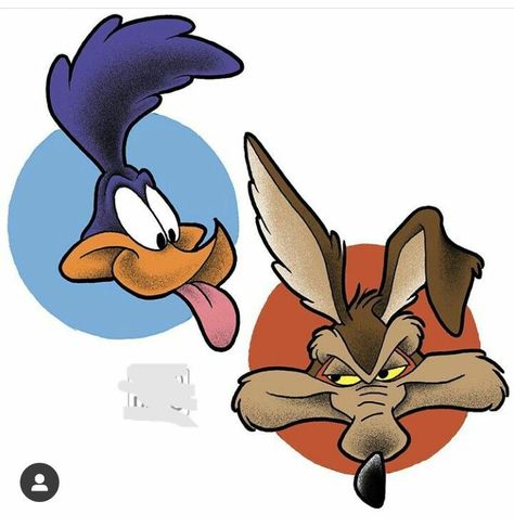 Road Runner Cartoon Drawing, Roadrunner Tattoo Looney Tunes, Roadrunner Cartoon, Bip Bip Et Coyote, Cartoon Tattoo Ideas, Animated Shows, Character Tattoos, Cartoon Tattoo, Old School Cartoons