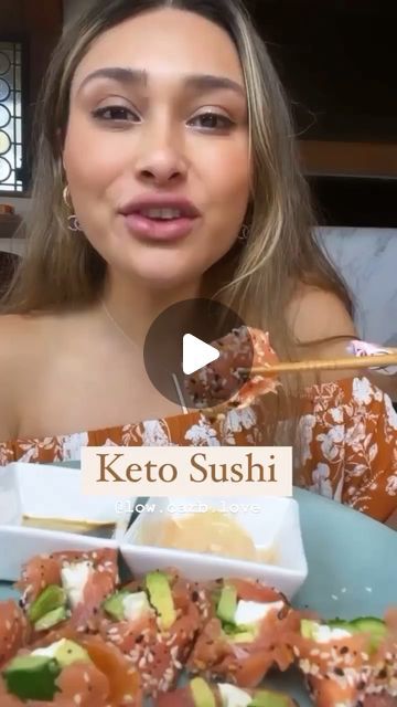 @weightlose_with_laura_ on Instagram: "KETO SUSHI 🍣

Have you tried this? 

I made a quick spicy mayo for dipping but you can also pair this with seaweed also! 

All you need is:
Smoked salmon
Sesame seeds
Everything but the bagel seasoning
Cream cheese
Avocado
Cucumber

That's it! Enjoy and tag me if you make this!

By @low.carb.love 

Follow @weightlose_with_laura_ For Daily Healthy Keto Recipes To Weight Loss & Healthy Lifestyle🥑💯

🔥Keto has changed my life and It will change your life 
🌿8-week meal plan Losing 
🌱5-10lbs per week while eating your favorite foods every meal 
Click website in my profile! 
😍 Just start and don't stop. Change takes time, but the journey never ends, so make good choices and learn to love your body
✔ CLICK LINK IN BIO 👇
@weightlose_with_laura_ 
 .
.
. Salmon Sesame, Keto Sushi, Low Carb Love, Healthy Keto Recipes, Everything But The Bagel Seasoning, Everything But The Bagel, Avocado Cucumber, Bagel Seasoning, Love Your Body