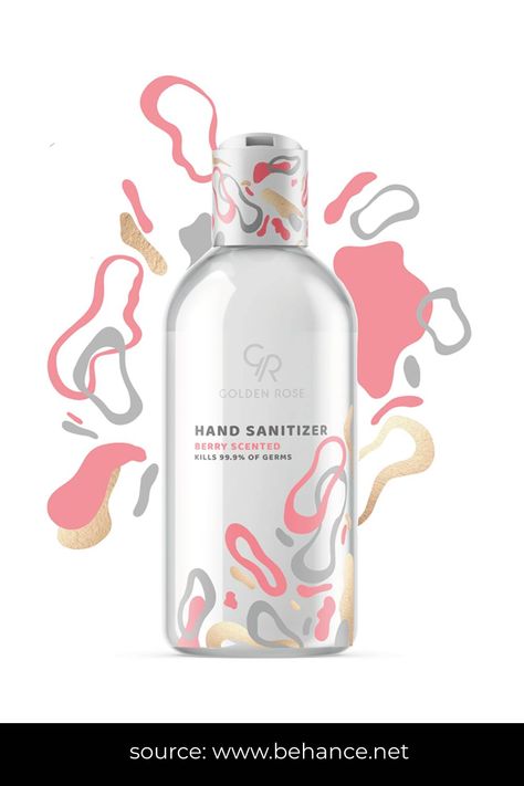 source: https://www.behance.net/gallery/105163851/Hand-Sanitizer #handsanitizer #handsanitizerlabeldesign #handsanitizerpackaging Hand Sanitizer Packaging Design, Popular Hand Sanitizer, Fancy Hand Sanitizer, Kawaii Hand Sanitizer, Noshinku Hand Sanitizer, Bottle Label Design, Rosé Hands, Skincare Packaging, Brand Promotion