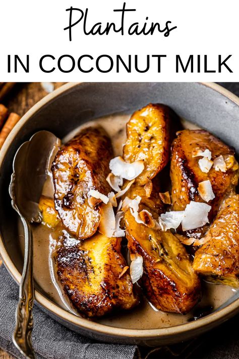 Plantain Side Dish, African Plantain Recipes, Plantain Banana Recipes, Plantains Recipes Sweet, Fried Plantains Sweet, Vegan Plantain Recipes, Breakfast Plantains, Cinnamon Plantains, Ripe Plantain Recipes