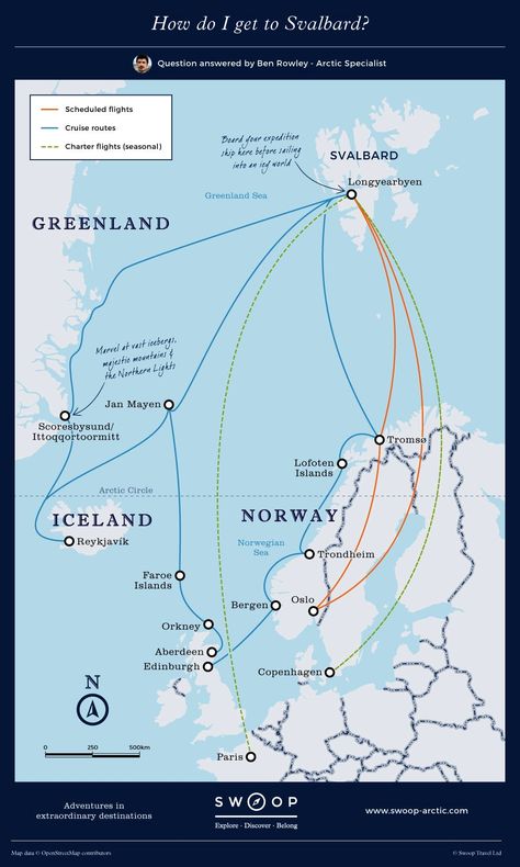 Norway Country, Svalbard Norway, Longyearbyen, Travel Infographic, Bergen Norway, Travel Inspiration Destinations, His Dark Materials, Nordic Countries, How Do I Get