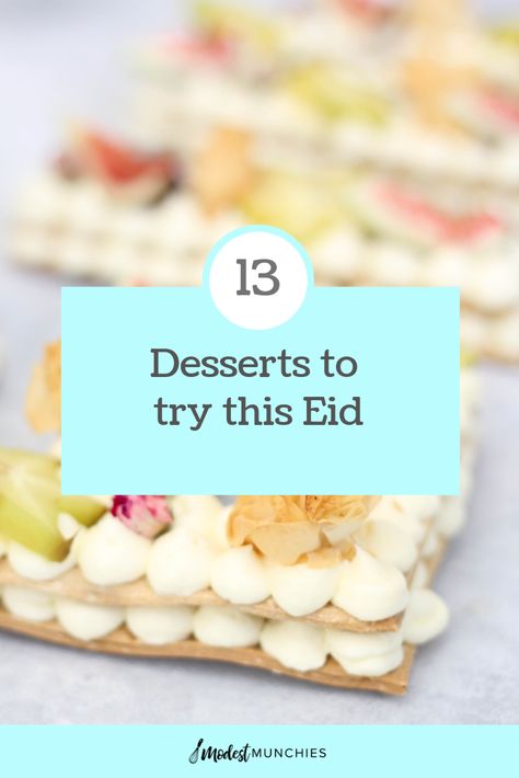 Eid Dessert Ideas, Eid Breakfast Ideas, Eid Desserts, Eid Baking, Eid Dessert Recipes, Eid Breakfast, Pecan Cheesecake Bars, Basic Cheesecake, Eid Sweets