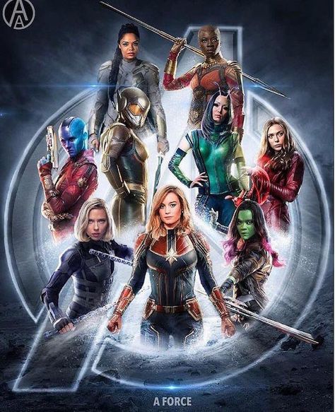 Marvel Fans Made An All-Female Movie Poster, And It’s Awesome - CINEMABLEND Female Avengers, Avengers Women, Marvel Female Characters, Avengers Movie, Avengers Girl, Marvel Heroines, Female Superhero, Marvel Images, Marvel Comics Wallpaper