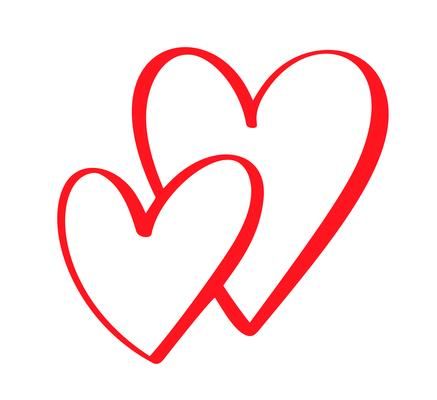 Love icon vector doodle heart and lines for text. Hand drawn valentine day logo. Decor for greeting card, wedding, tag, photo overlay, t-shirt print, flyer, poster design 6195214 Vector Art at Vecteezy Valentine Icon, S Valentino, Doodle Heart, Vector Doodle, Lettering Illustration, Love Decor, Calligraphy Lettering, Flyer Poster, Tag Photo