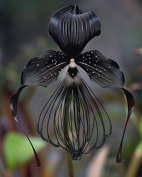 Black Bat Flower, Bat Flower, Orchid Photography, Goth Garden, Strange Flowers, Weird Plants, Gothic Garden, Exotic Orchids, Lovely Flowers Wallpaper