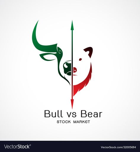 Bull Stock Market Logo, Stock Market Drawing, Big Bull Stock Market Wallpaper, Stock Market Logo Design, Stock Market Tattoo, Bull And Bear Logo, Trader Tattoo, Crypto Tattoo, Stock Market Aesthetic