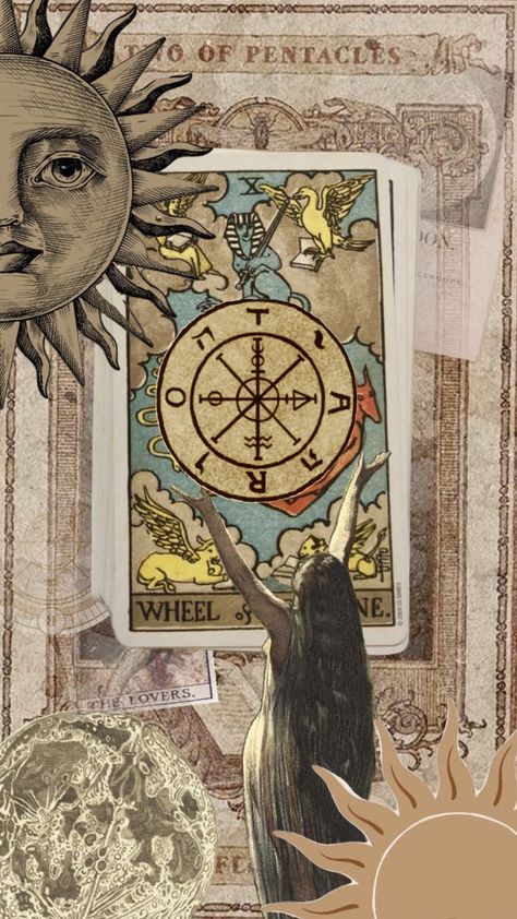 #vintage #witchy #tarot #tarotcards #sun #moon #edit #aesthetic #wallpaper The World Tarot Wallpaper, The World Tarot Aesthetic, Vintage Tarot Cards Wallpaper, Aesthetic Tarot Cards Wallpaper, Tarot Cards Aesthetic Vintage, The Sun Tarot Card Wallpaper, The Empress Tarot Wallpaper, Tarot Wallpaper Iphone Aesthetic, Tarot Cards Aesthetic Wallpaper