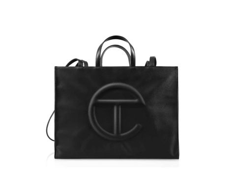 Telfar Black, Telfar Bags, Branded Shopping Bags, Light Grey Leggings, Vegan Leather Tote, Shopping Tote Bag, Shopper Tote, Everyday Bag, Black Bag