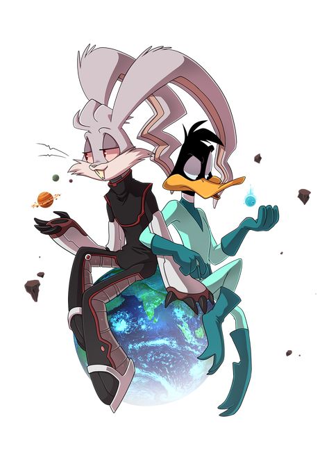 Duck Dodgers, Box Bunny, Looney Tunes Show, Looney Tunes Cartoons, Daffy Duck, Cartoon Crossovers, Old Cartoons, Bugs Bunny, Looney Tunes