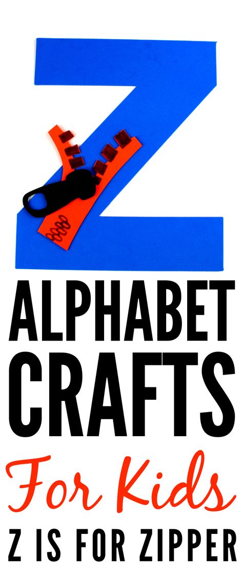 Z Is For Zipper Craft Preschool, Z Letter Craft Preschool, Z Is For Craft, Z Is For, Letter Z Crafts For Preschoolers, Z Is For Zipper, Letter Z Craft, Letter Z Crafts, Abc Crafts