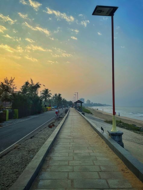 Location : Kannur, Kerala - India Kerala City Photography, Kannur Aesthetic, Kerala Background, Kannur Photography, Kerala Snap, Kannur Beach, Kerala Places, Nature Photography Flowers, Aesthetic Places