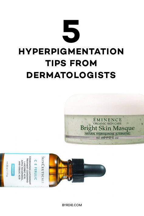 The best way to get rid of hyperpigmentation, according to dermatologists Sun Spots On Skin, Black Spots On Face, Spots On Forehead, Brown Spots On Hands, Brown Age Spots, Brown Spots On Skin, Skin Goals, Brown Spots Removal, Brown Spots On Face