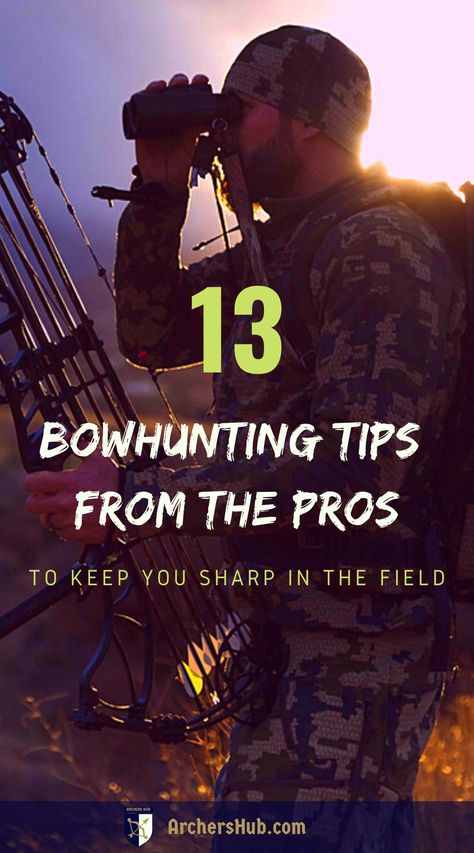 Many professional archers are also bowhunters. In this article, we reached out to 13 professional archers to get their top bowhunting tips to help you in the field. // bow hunting for beginners // bow hunting tips // bow hunting // bowhunting tips // bowhunting // bowhunting gear // #bowhuntingtips #bowhunting #archerytips #archeryideas #archery Bow Hunting For Beginners, Bowhunting Gear, Bow Hunting Tips, Bow Hunting Gear, Archery Tips, Deer Hunting Tips, Traditional Bow, Bowhunting, Hunting Tips